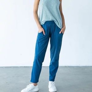 NWT Known Supply Sequoia Pant (Blue)